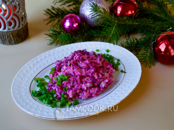 Салат «Розовая пантера», рецепт с фото