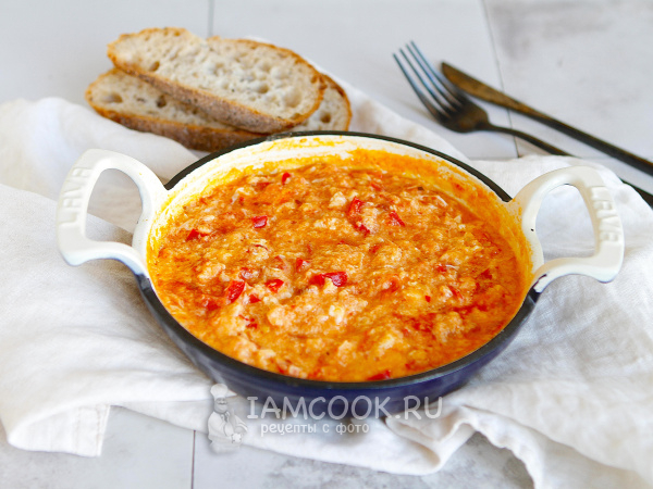 Менемен с сыром, рецепт с фото