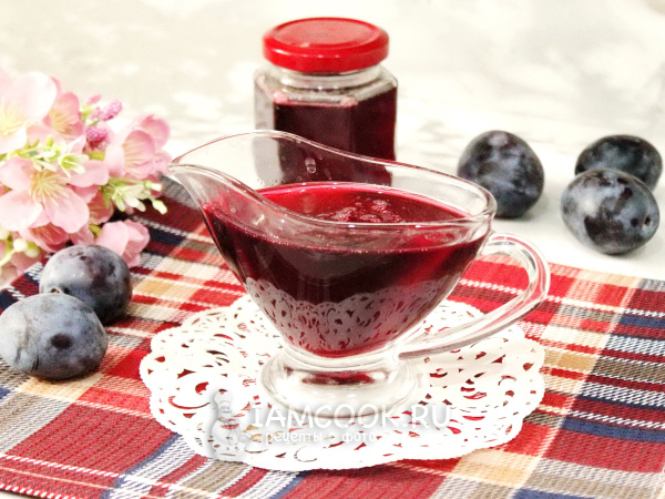 Сливовый сироп, рецепт с фото