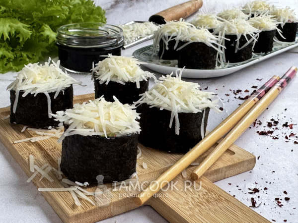 Роллы «Цезарь», рецепт с фото