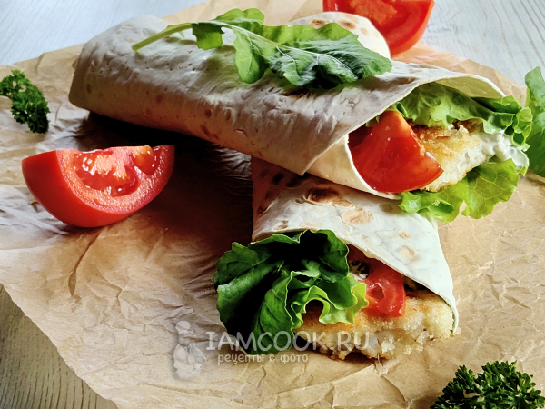 Фишролл, рецепт с фото