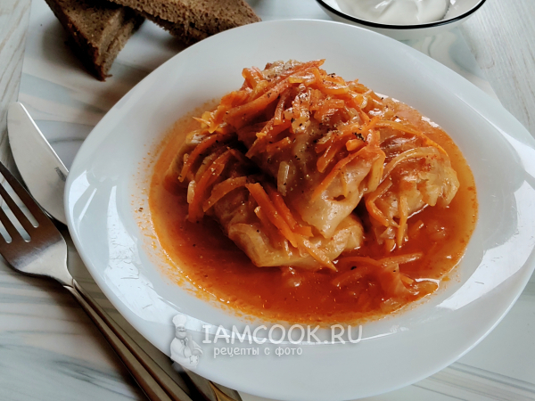 Голубцы в афганском казане, рецепт с фото