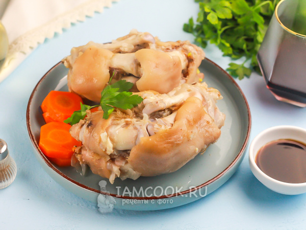 Свиные ножки в мультиварке, рецепт с фото