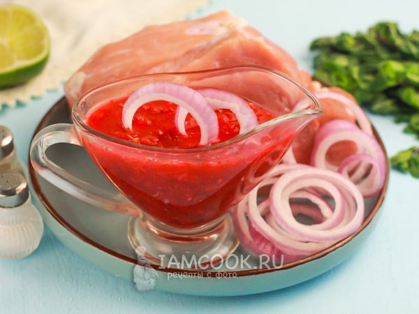 Брусничный маринад для шашлыка, рецепт с фото