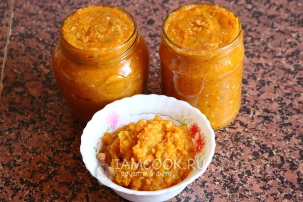Кабачковая икра на зиму «Пальчики оближешь»