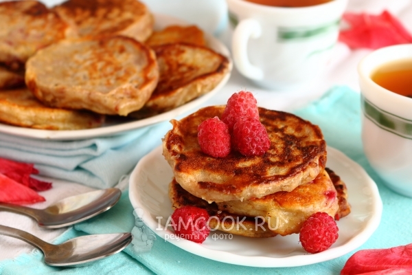 Рецепт оладий из овсяной каши