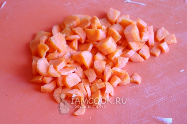Порезать морковь