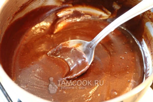 Приготовить глазурь