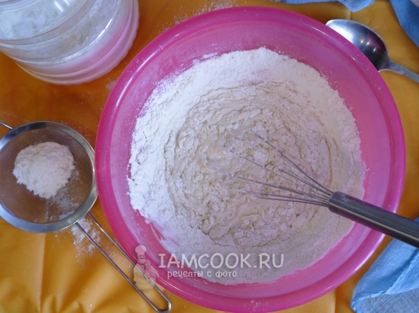 Начать замес теста