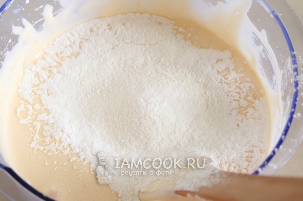 Всыпать крахмал