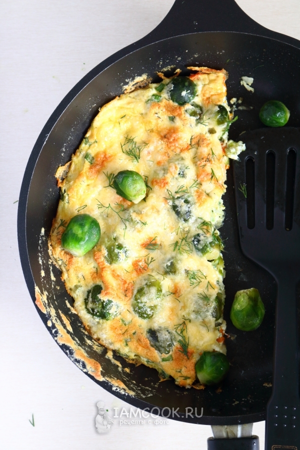 Рецепт белкового омлета в духовке