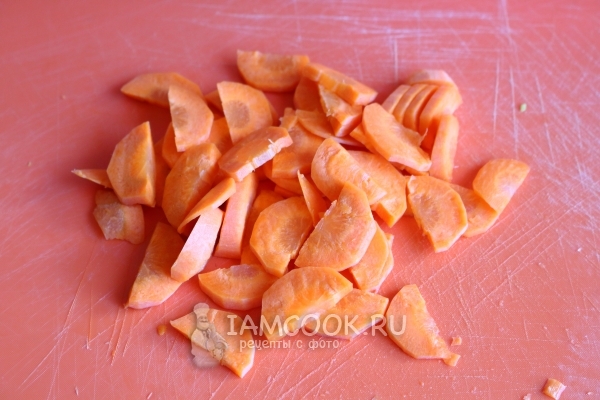 Порезать морковь