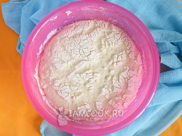 Рецепт дрожжевого теста для пиццы на воде