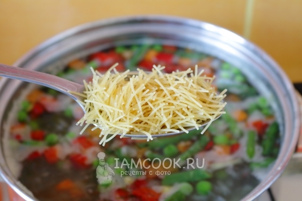 Бросаем вермишель