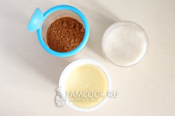 Ингредиенты для глазури