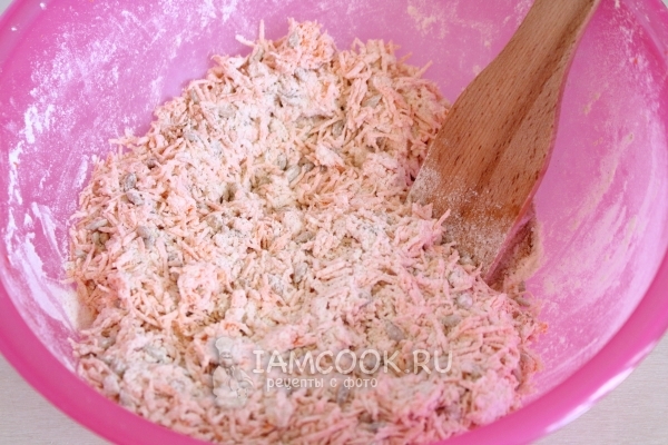 Размешать массу