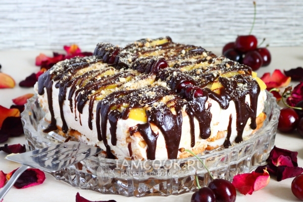 Рецепт творожного торта без выпечки