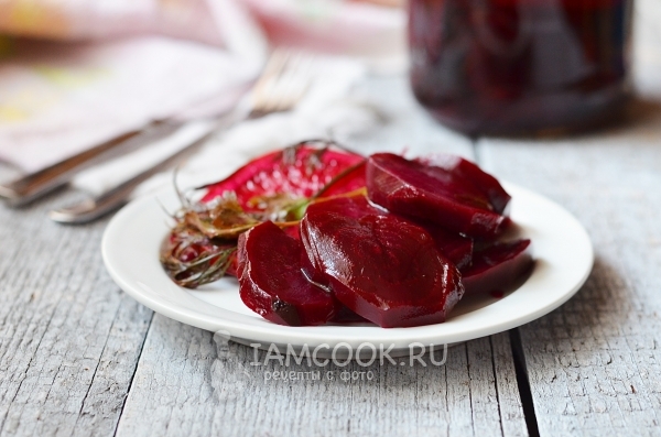 Рецепт свеклы, маринованной с апельсином