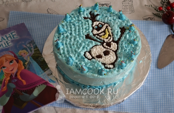 Рецепт торта «Холодное сердце»