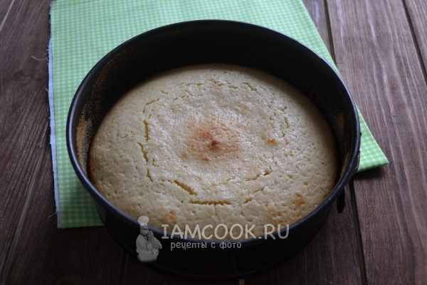 Испечь бисквит