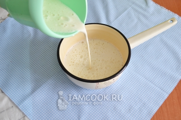 Сварить заварной крем