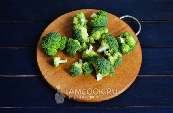 Разобрать капусту на соцветия