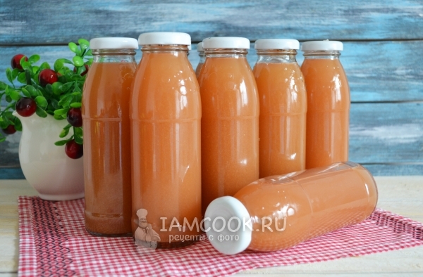 Рецепт яблочного сока на зиму в домашних условиях