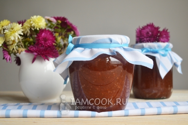 Яблочный джем в мультиварке на зиму