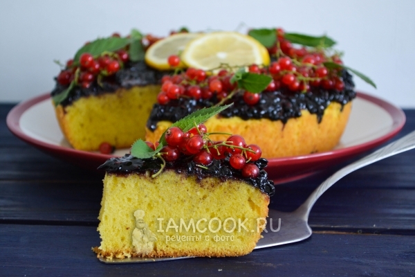 Лимонный кекс в мультиварке