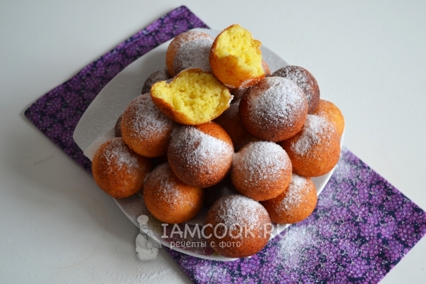 Пончики быстро и легко