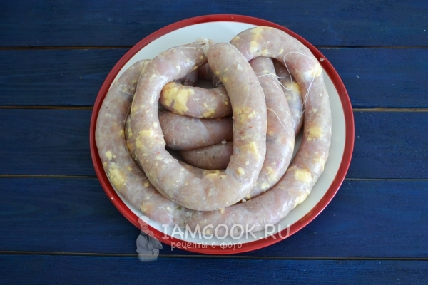 Завязать края кишки