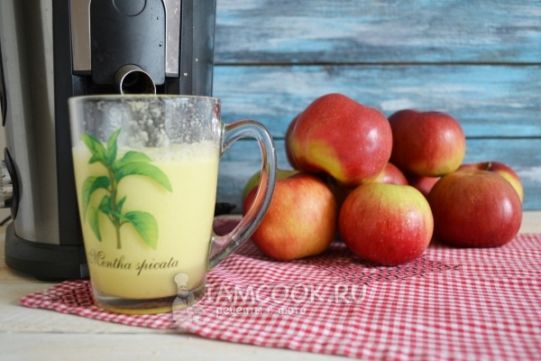 Выжать сок на соковыжималке