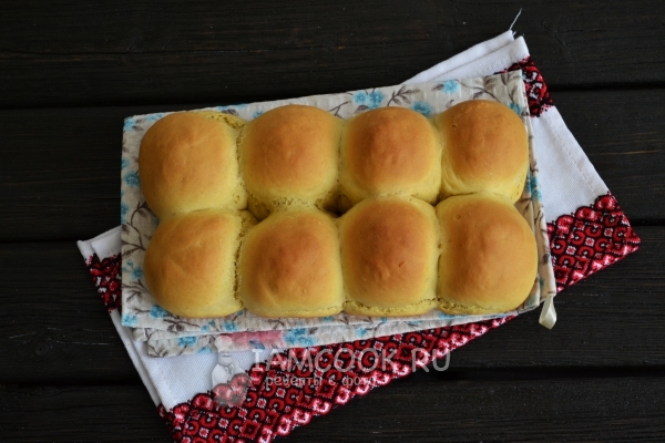 Готовые пампушки к борщу