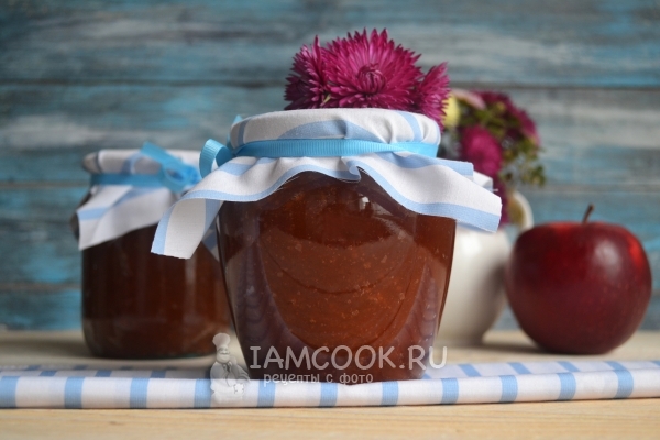 Рецепт яблочного джема в мультиварке на зиму