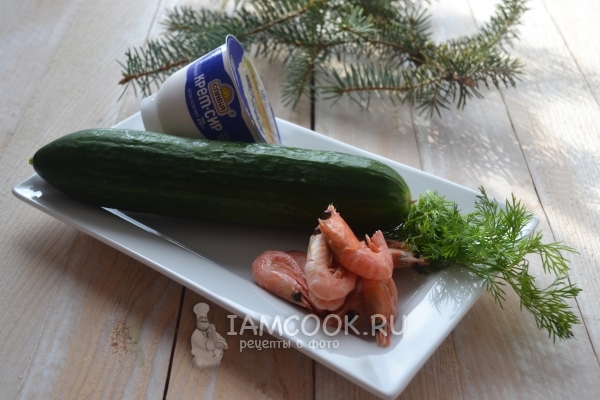 Ингредиенты для огуречных роллов