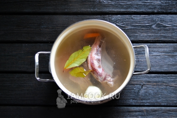 Сварить бульон