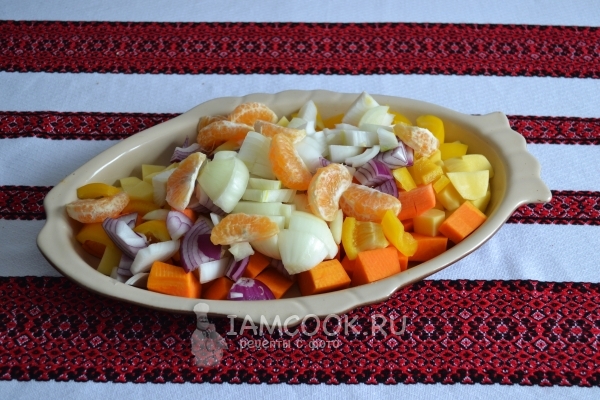 Порезать овощи