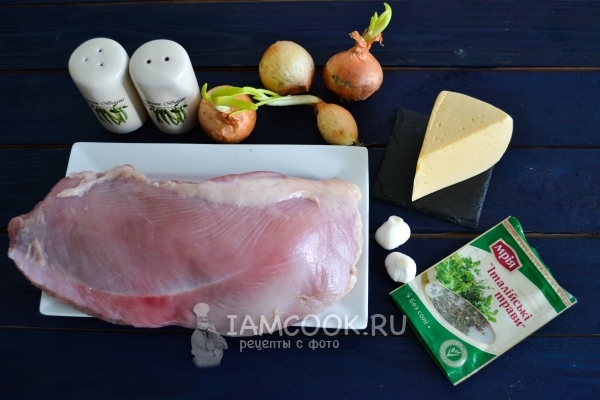 Ингредиенты для домашней колбасы из индейки
