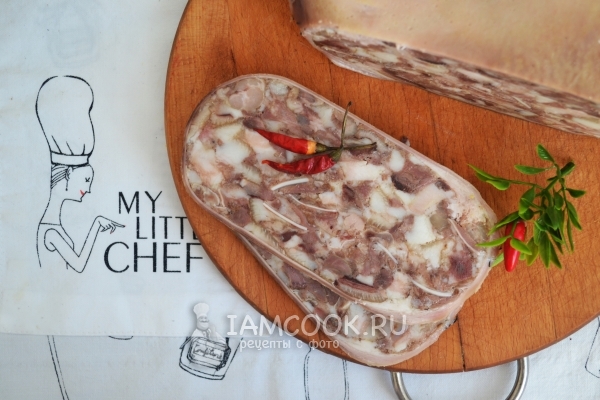 Фото сальтисона из свиной головы