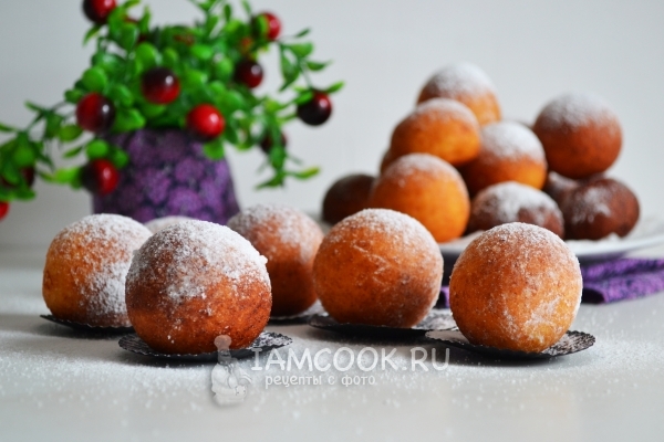 Готовые пончики быстро и легко