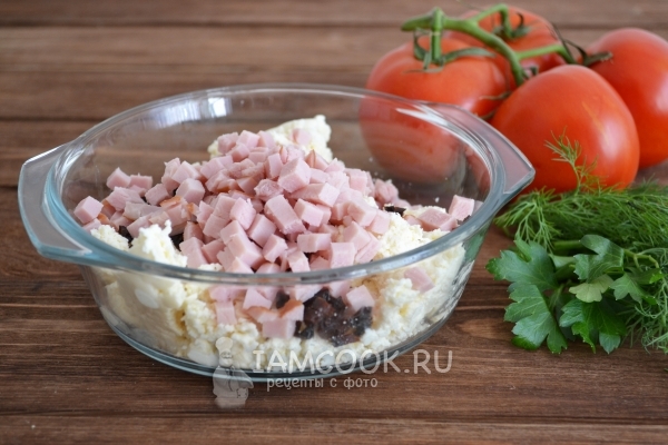 Добавить ветчину