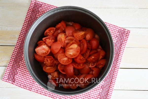 Порезать помидоры