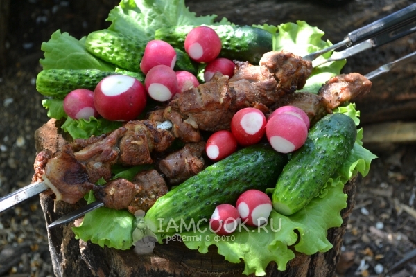 Шашлык из баранины классический рецепт