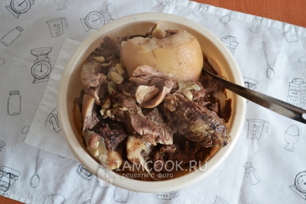 Отделить мясо от костей