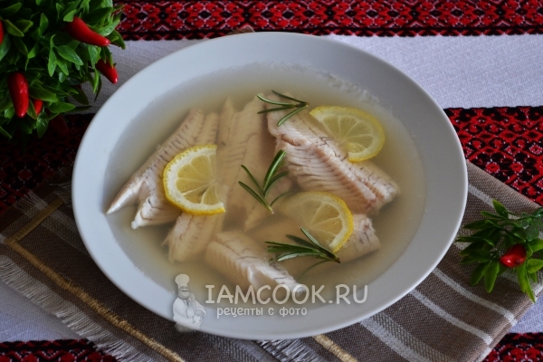 Фото заливного из речного окуня