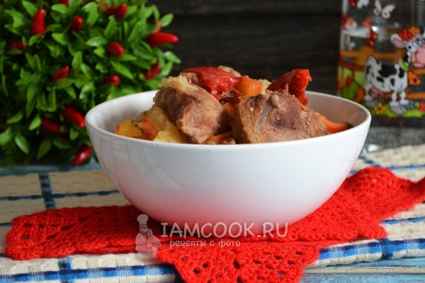 Хашлама на пиве