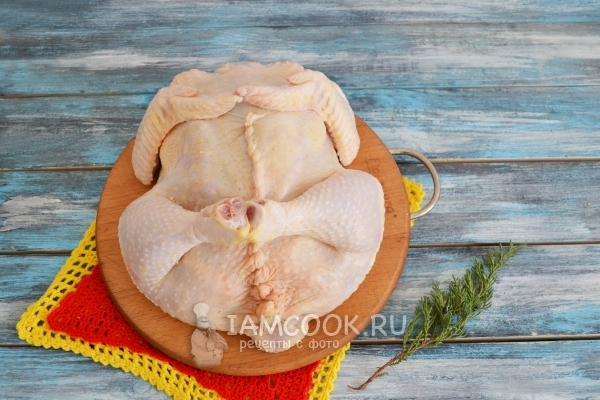 Зашить курицу