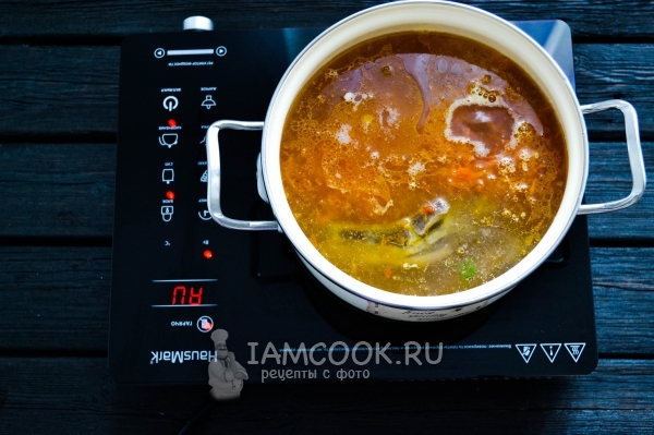 Положить овощную заправку