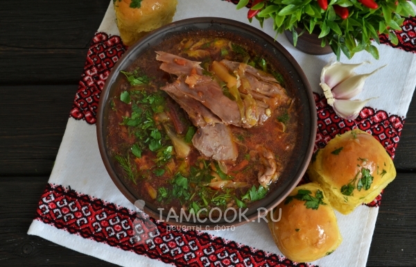 Рецепт пампушек с чесноком к борщу