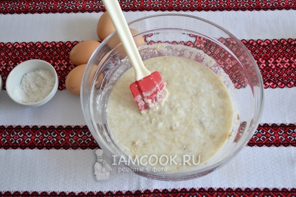 Замешиваем опару